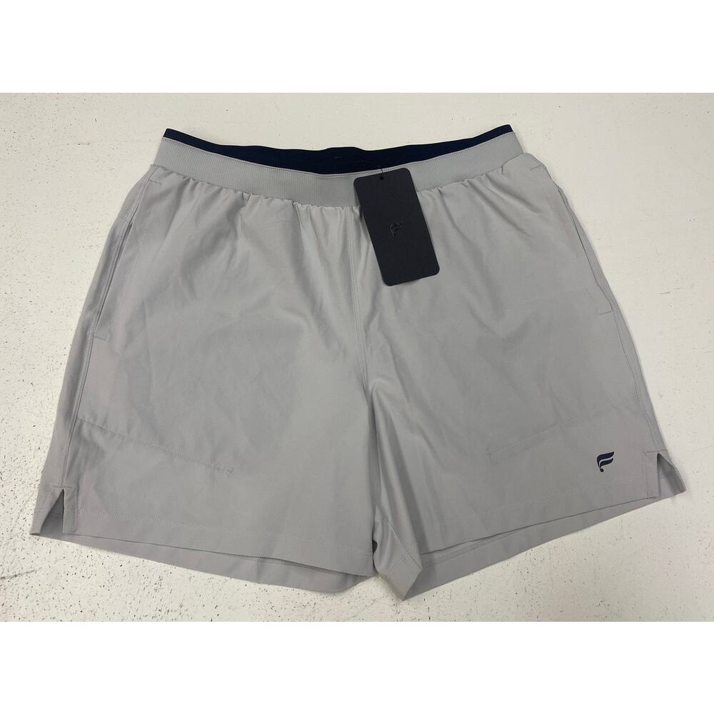 NEW Men Fabletics The Fundamental 5" Unlined II drawstring athletic shorts M